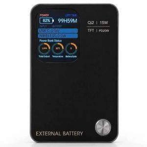 پاوربانک 5000mAh مگسیف15Wرکسین مدل REX-WP12