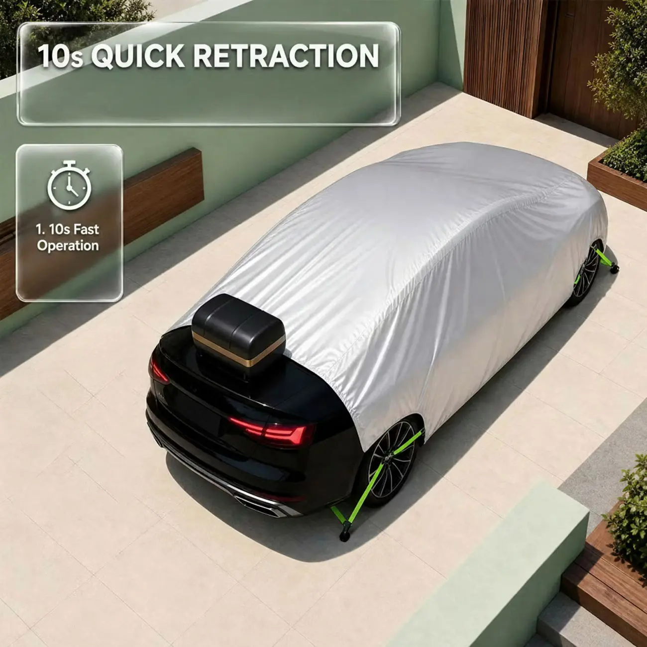 کاور خودرو گرین لاین مدل AUTO CAR COVER