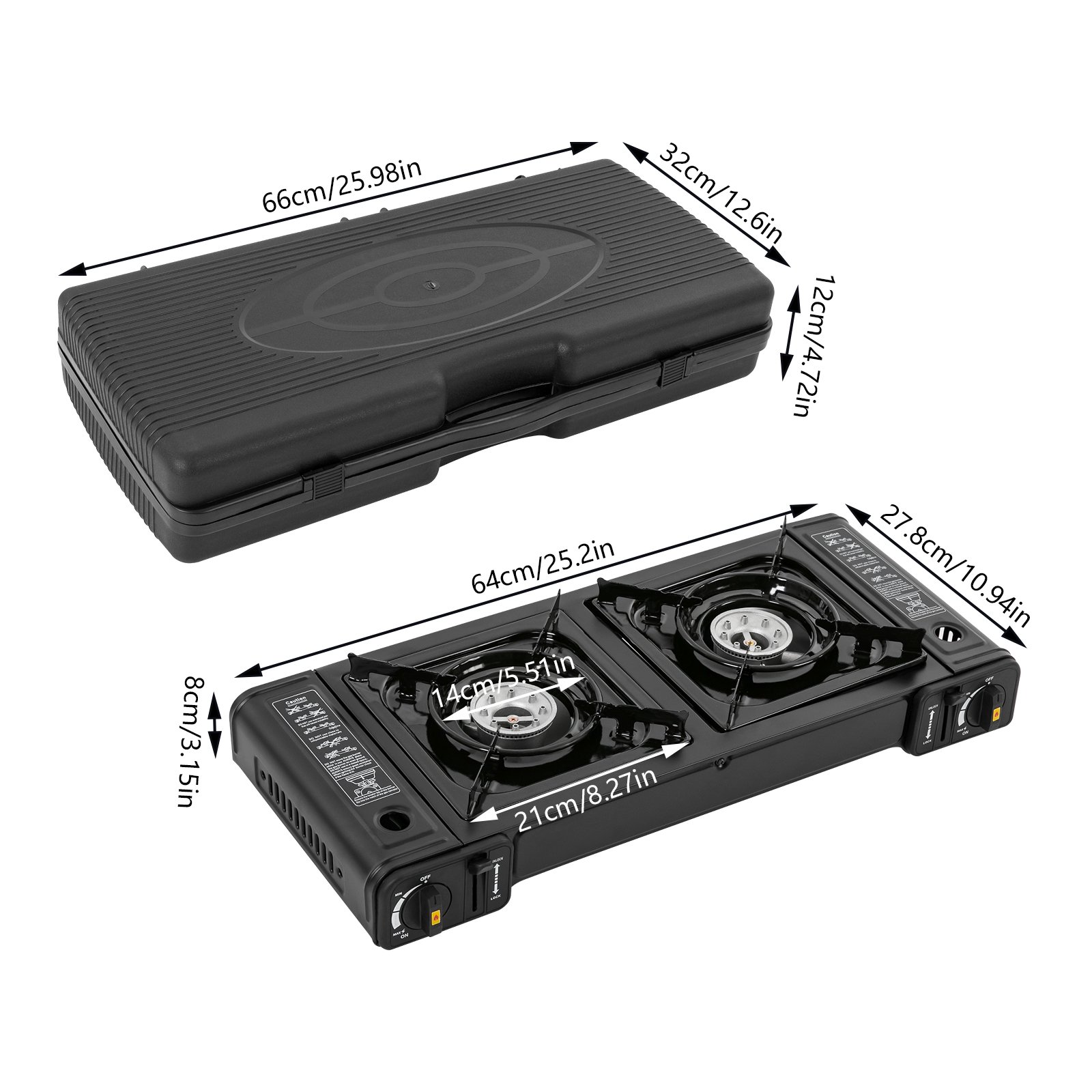 گاز دو شعله کمپینگ مدل CASSETTE COOKER