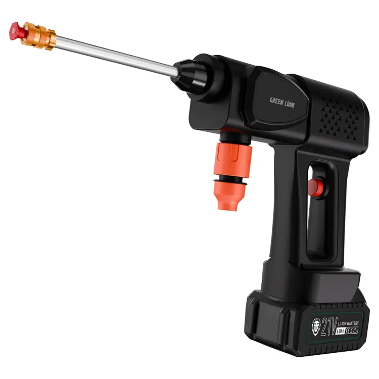 کارواش شارژی 21 وات گرین لاین مدل CORDLESS PRESSURE