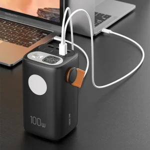 پاوربانک 100وات گرین لاین مدل HYPERCORE ظرفیت 60000 میلی آمپر
