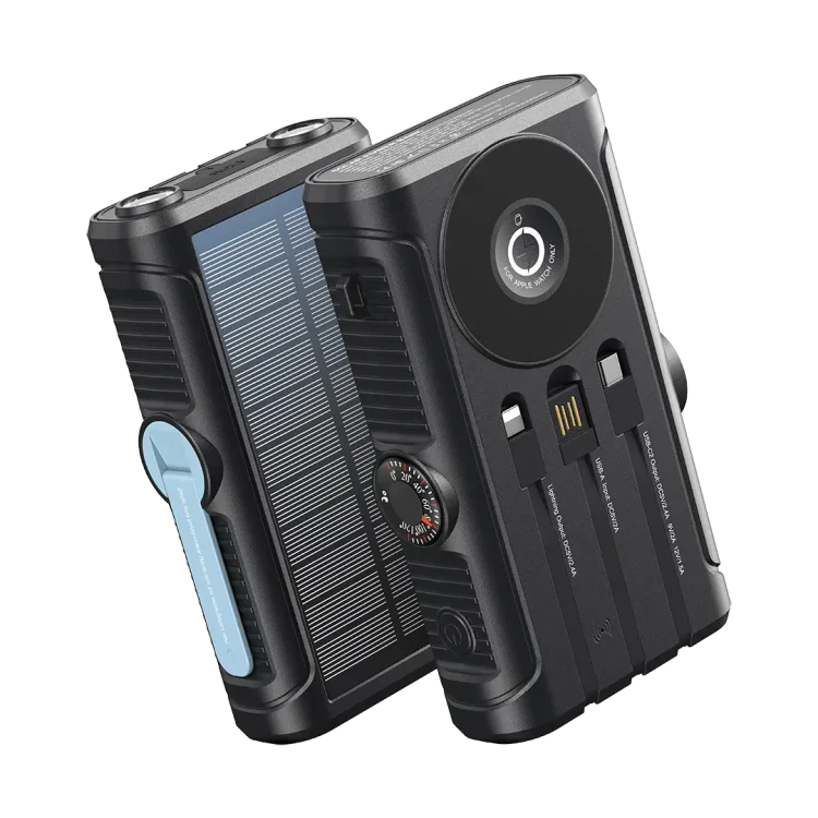 پاوربانک 20 وات سولار مگسیف پاورولوژی مدل  HELIO LUX 2000MAH