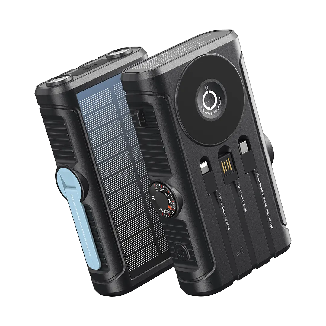 پاوربانک 20 وات سولار مگسیف پاورولوژی مدل HELIO LUX 2000MAH