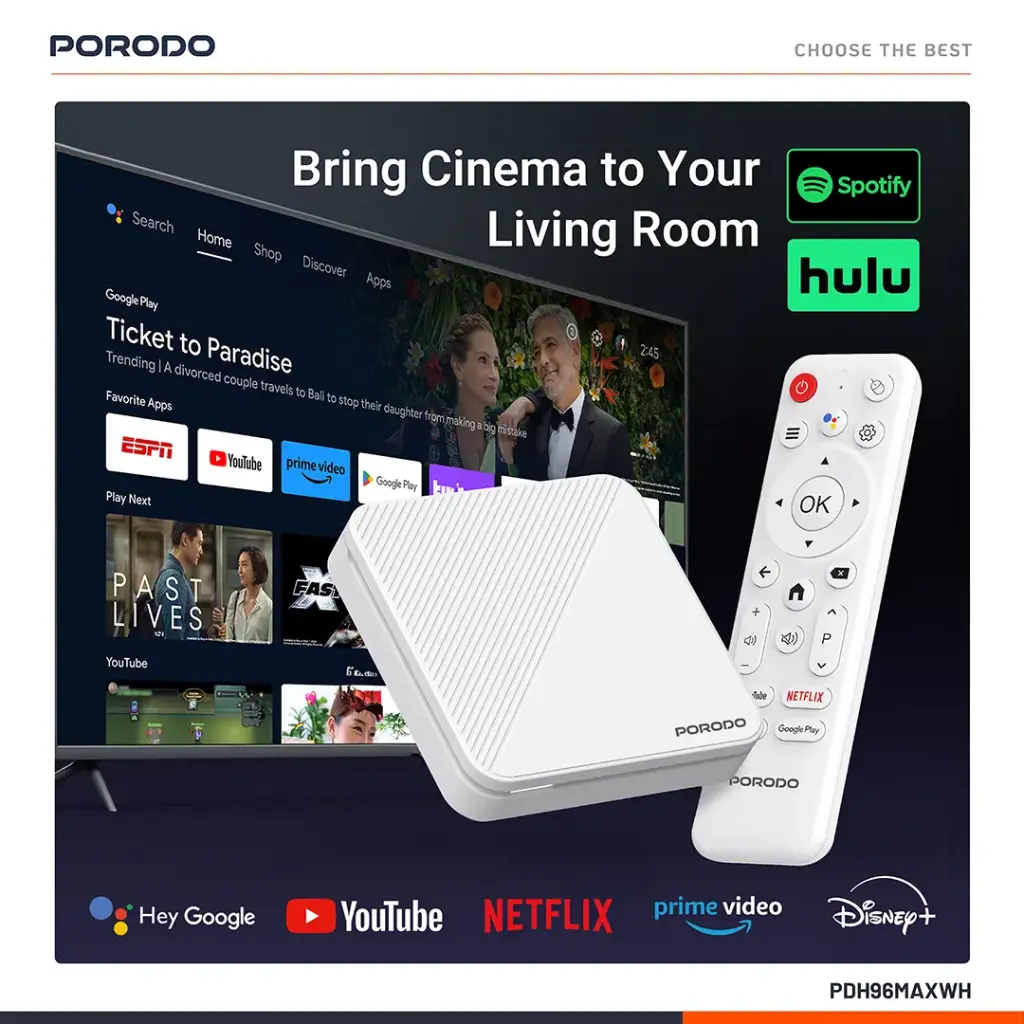 اندروید باکس پرودو مدل ECHOBOX 4K