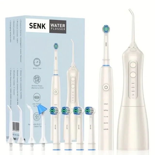 ست مسواک شارژی و جت واتر مدل WATER FLOSSER