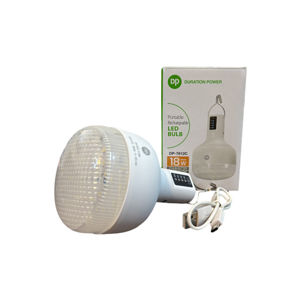 لامپ شارژی 18W دی پی مدل DP-7812C BULB