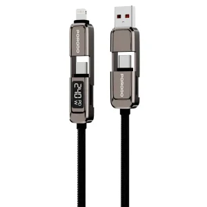 کابل شارژ چندکاره 240W پرودو مدل HIGH SPEED